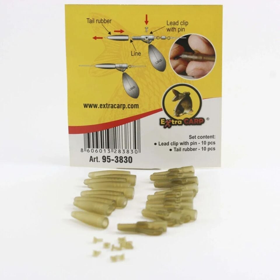 Extra Carp Lead Clip Kurşun Klipsi /10 Pcs
