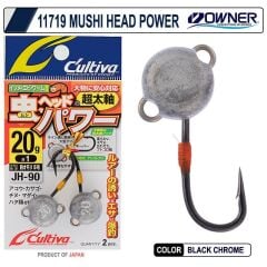 Cultiva 11719 Mushi Head Power Jighead