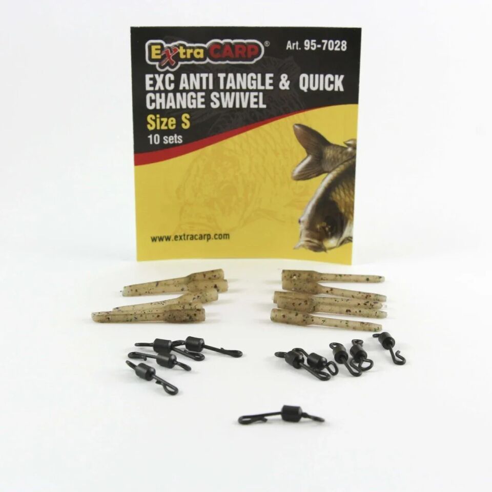 Extra Carp Exc Anti Tangle & Quick Change Swivel/ 10 Sets