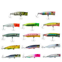 Fujin Salt Popper 70mm 9.5gr Su Üstü Maket Balık