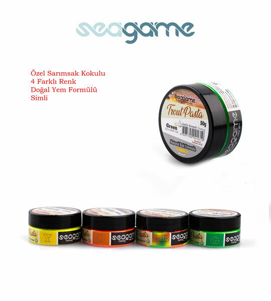 Seagame Trout Pasta Sarımsak Kokulu Alabalık Hamuru