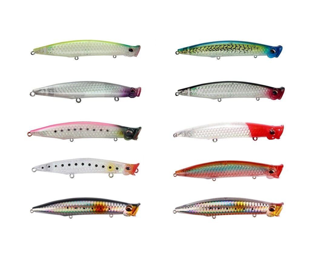 River Pop N Catch 3D 12.5 cm 19 Gr Popper Sahte Balık