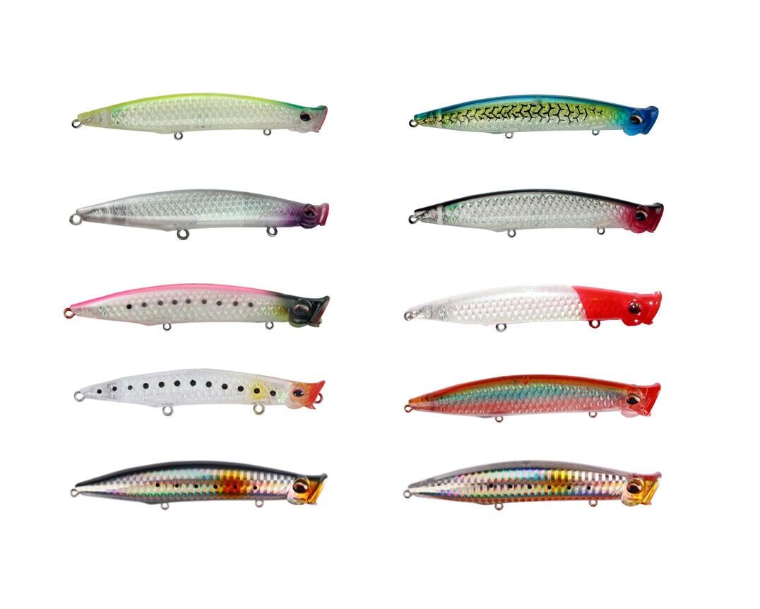 River Pop N Catch 3D 12.5 cm 19 Gr Popper Sahte Balık