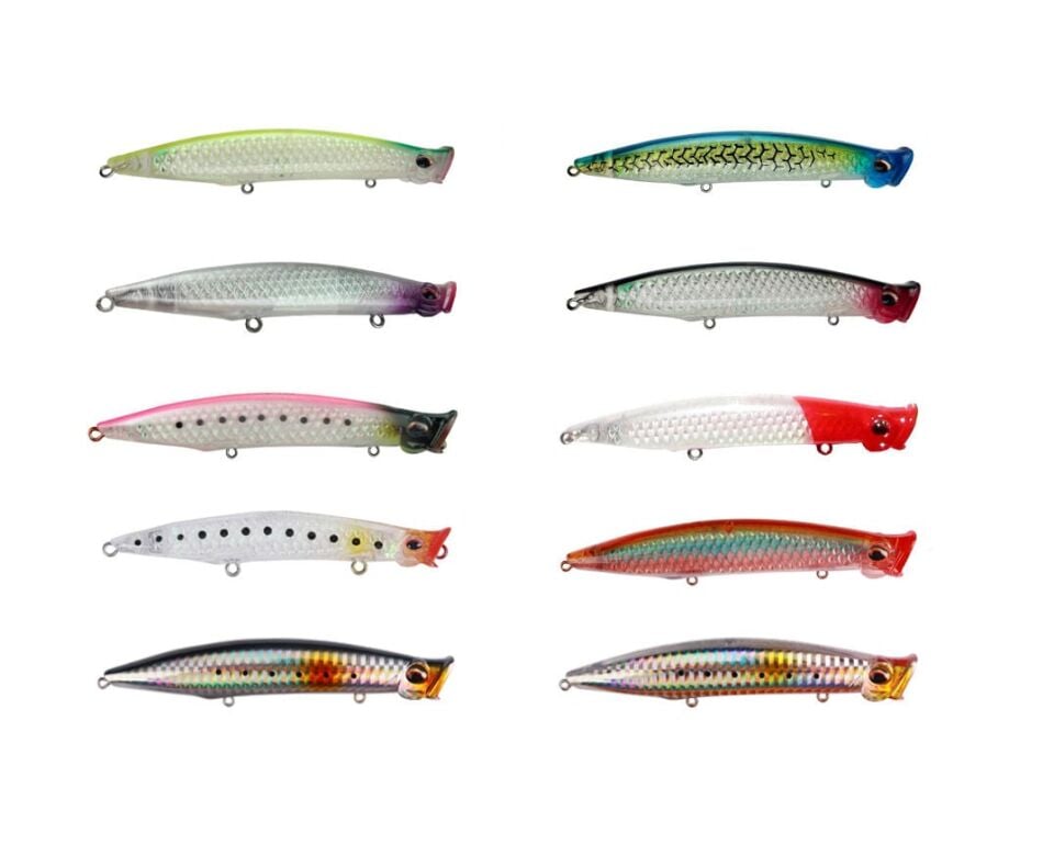 River Pop N Catch 3D 12.5 cm 19 Gr Popper Sahte Balık
