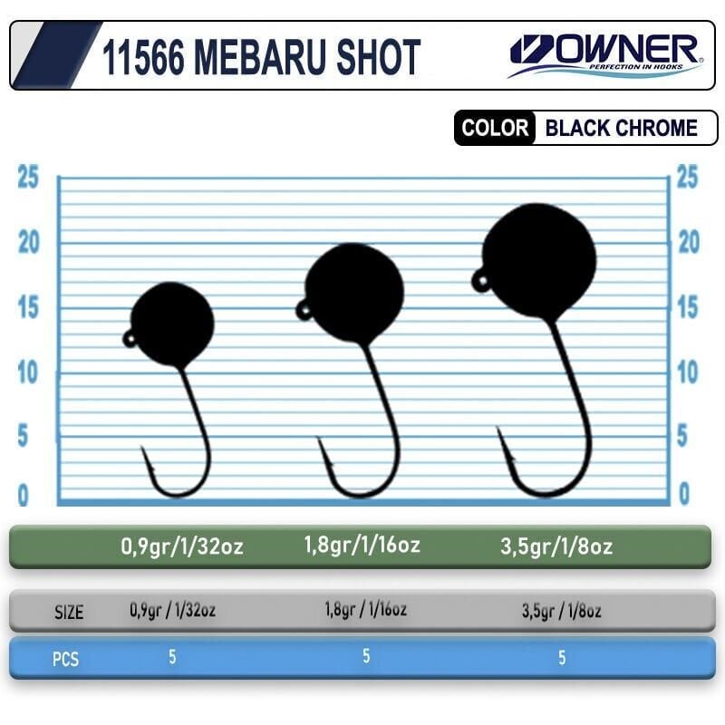 Cultiva 11566 Mebaru Shot Lrf Jighead