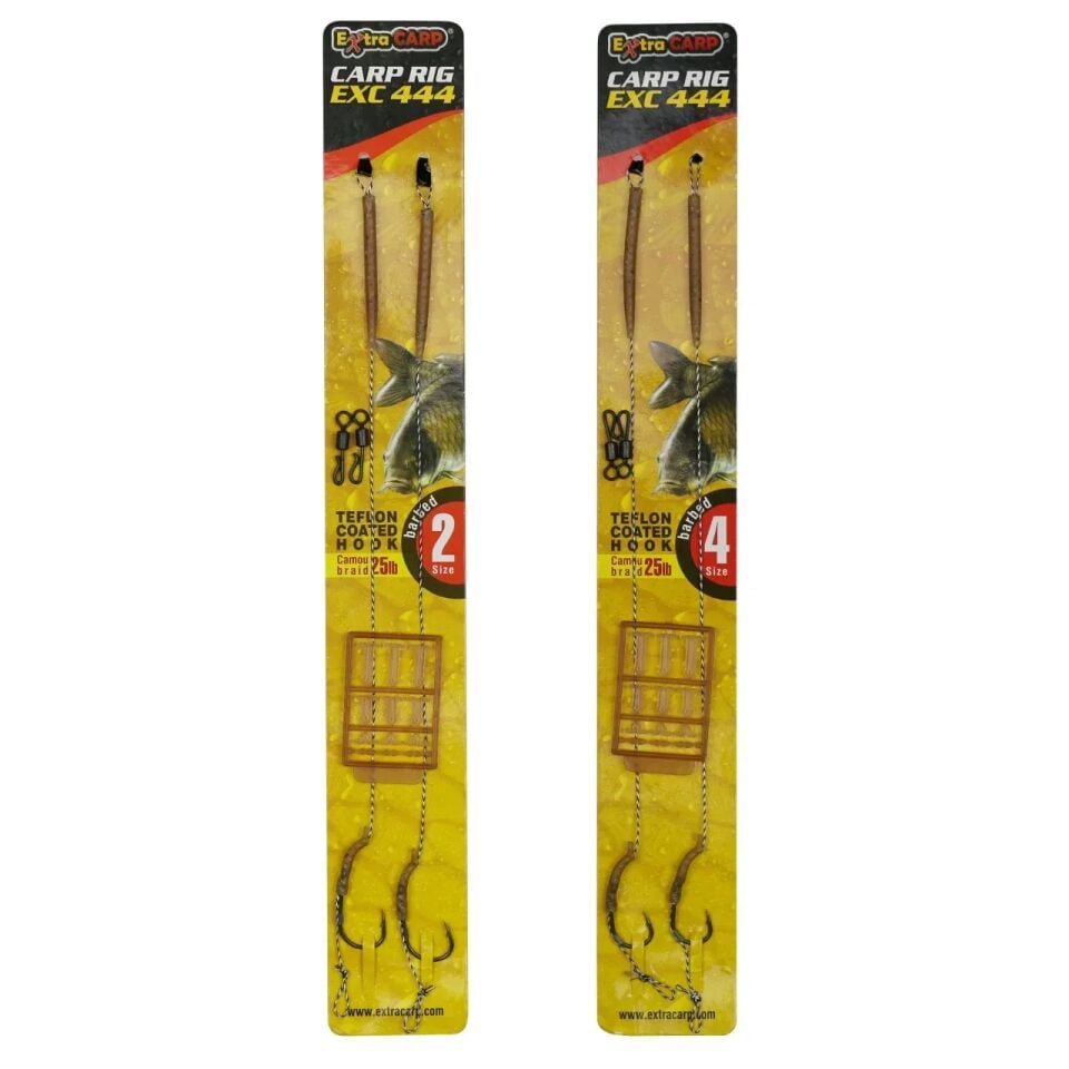 Extra Carp Exc 444 Sazan Boili Takımı Teflon İğneli 25lb