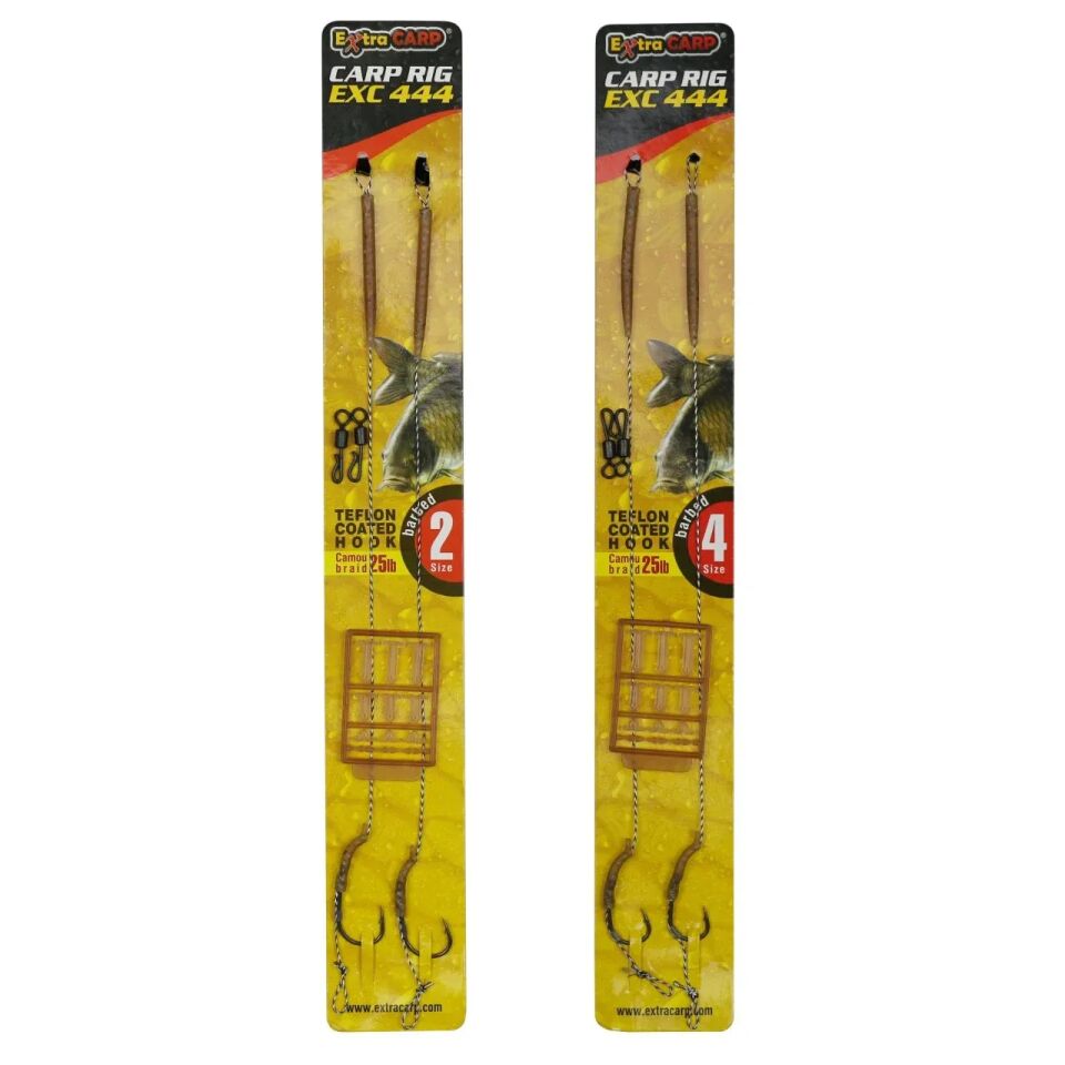 Extra Carp Exc 444 Sazan Boili Takımı Teflon İğneli 25lb