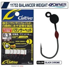 Cultiva 11753 Balancer Head Jighead