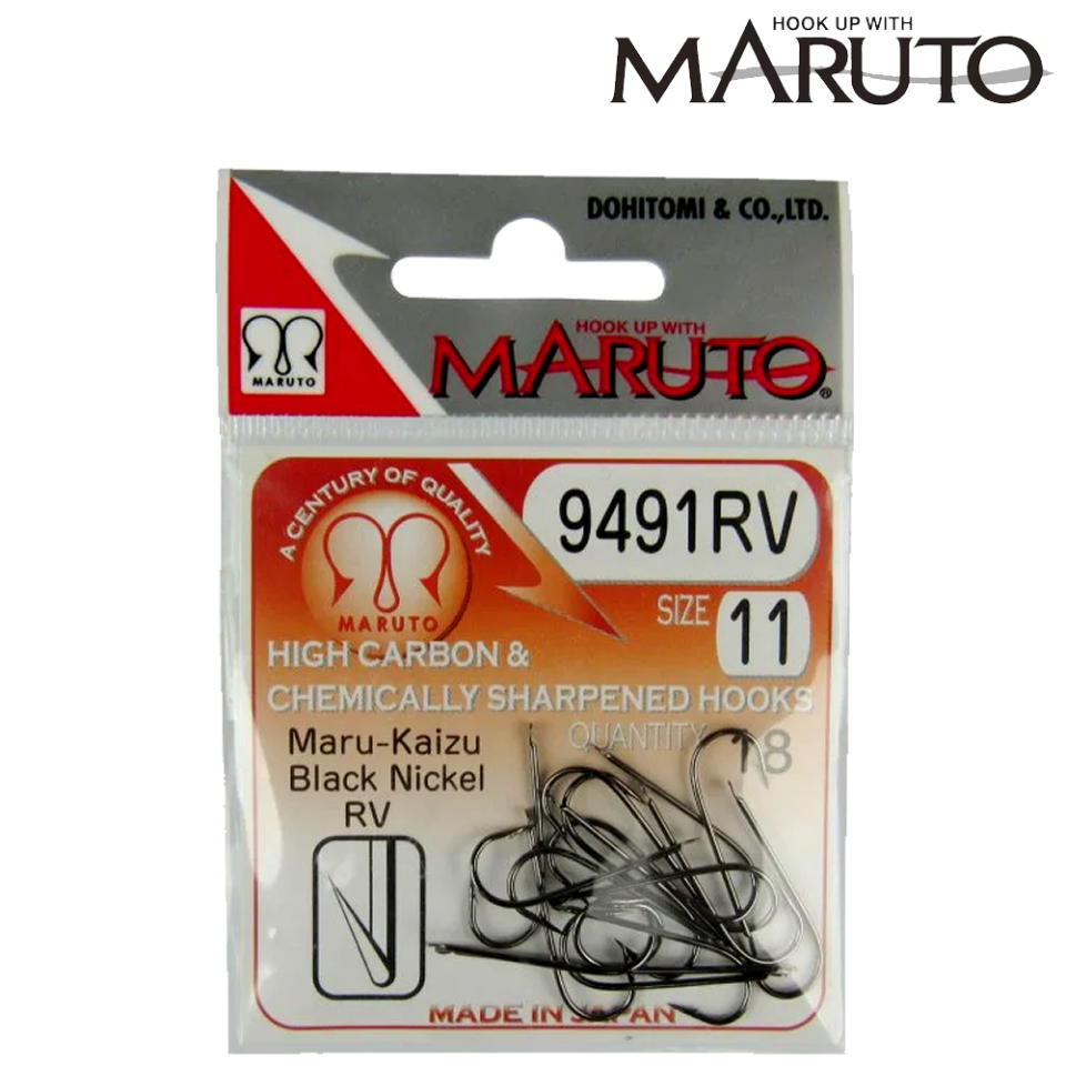 Maruto 9491 Black Nickel Çapraz Olta İğnesi