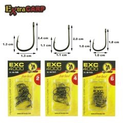 Extra Carp Hooks Exc 4000