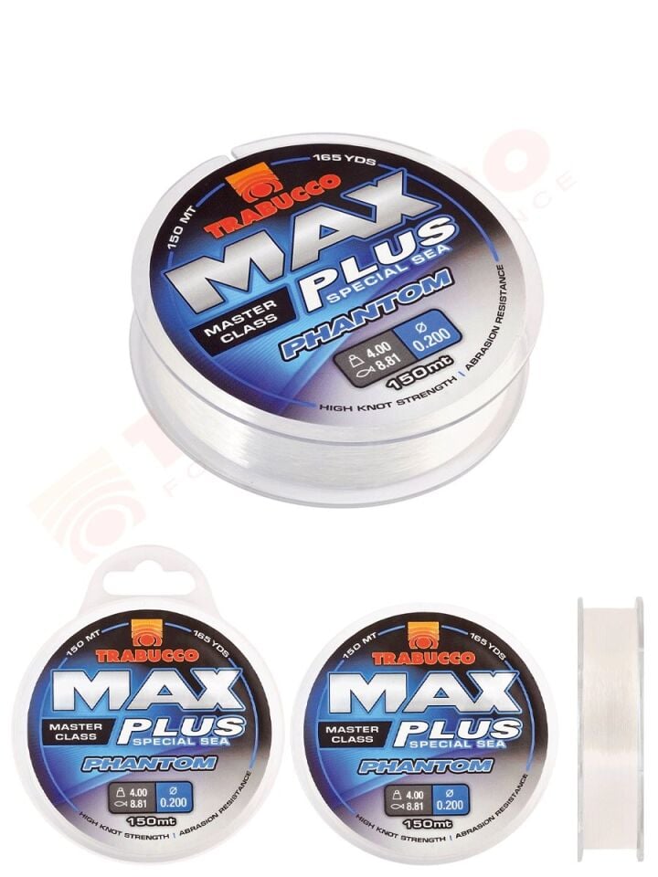 Trabucco Max Plus Phantom 150mt Misina