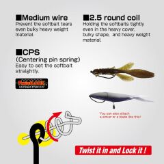 Owner 5124 Centering Pin Spring White Silikon Sabitleme Yayı