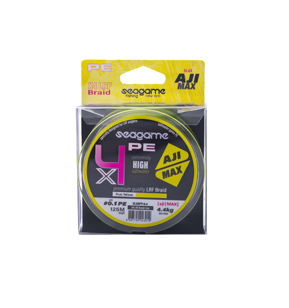 Seagame Aji Max X4 125M Fluo Yellow