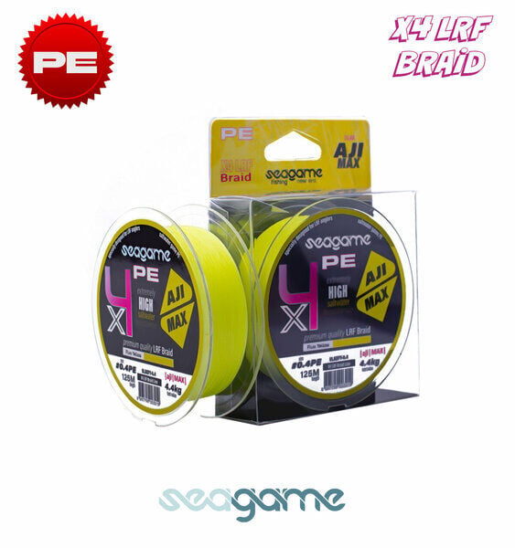 Seagame Aji Max X4 125M Fluo Yellow