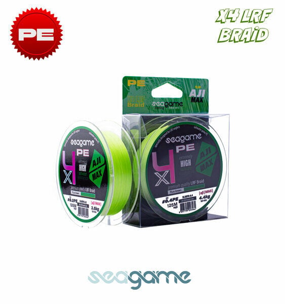Seagame Aji Max X4 125M Fluo Green
