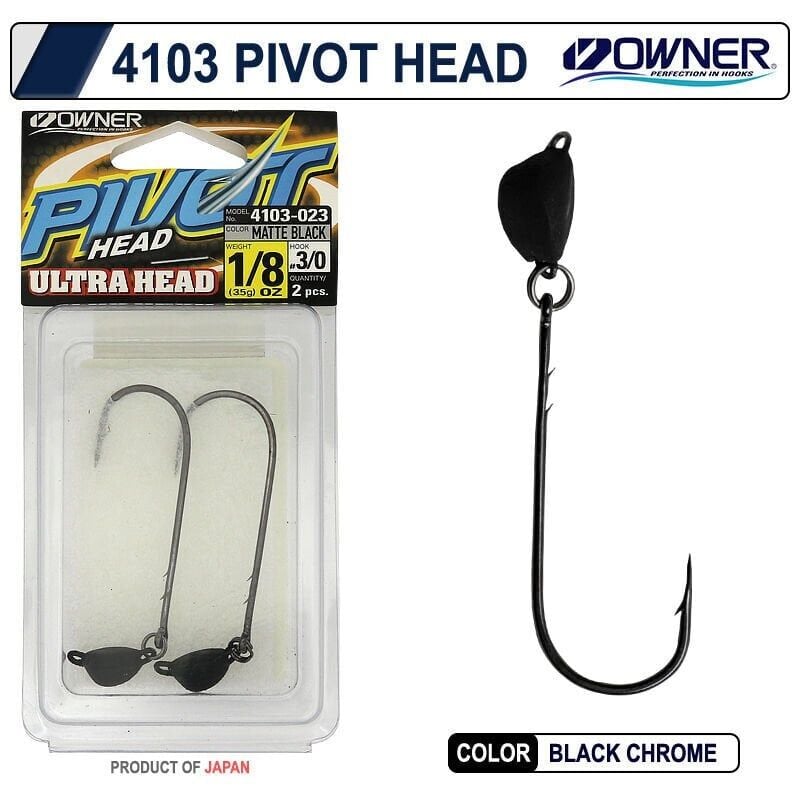 Owner 4103 Pivot head Jighead