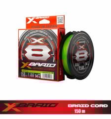 YGK X035 Braid Cord X8 150m Fluo Green