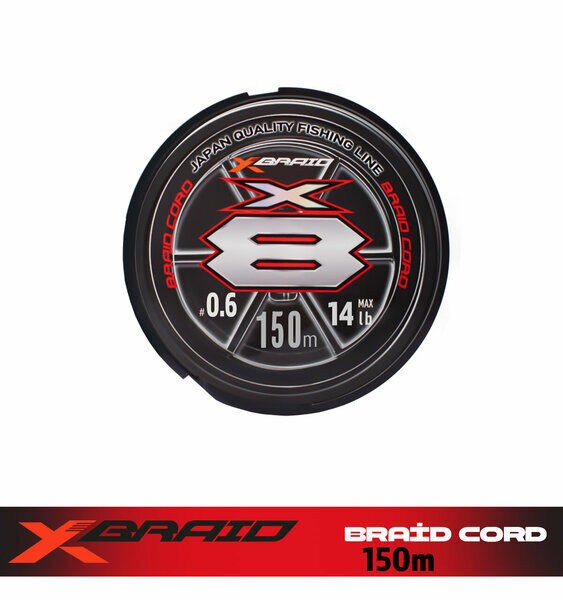 YGK X035 Braid Cord X8 150m Fluo Green