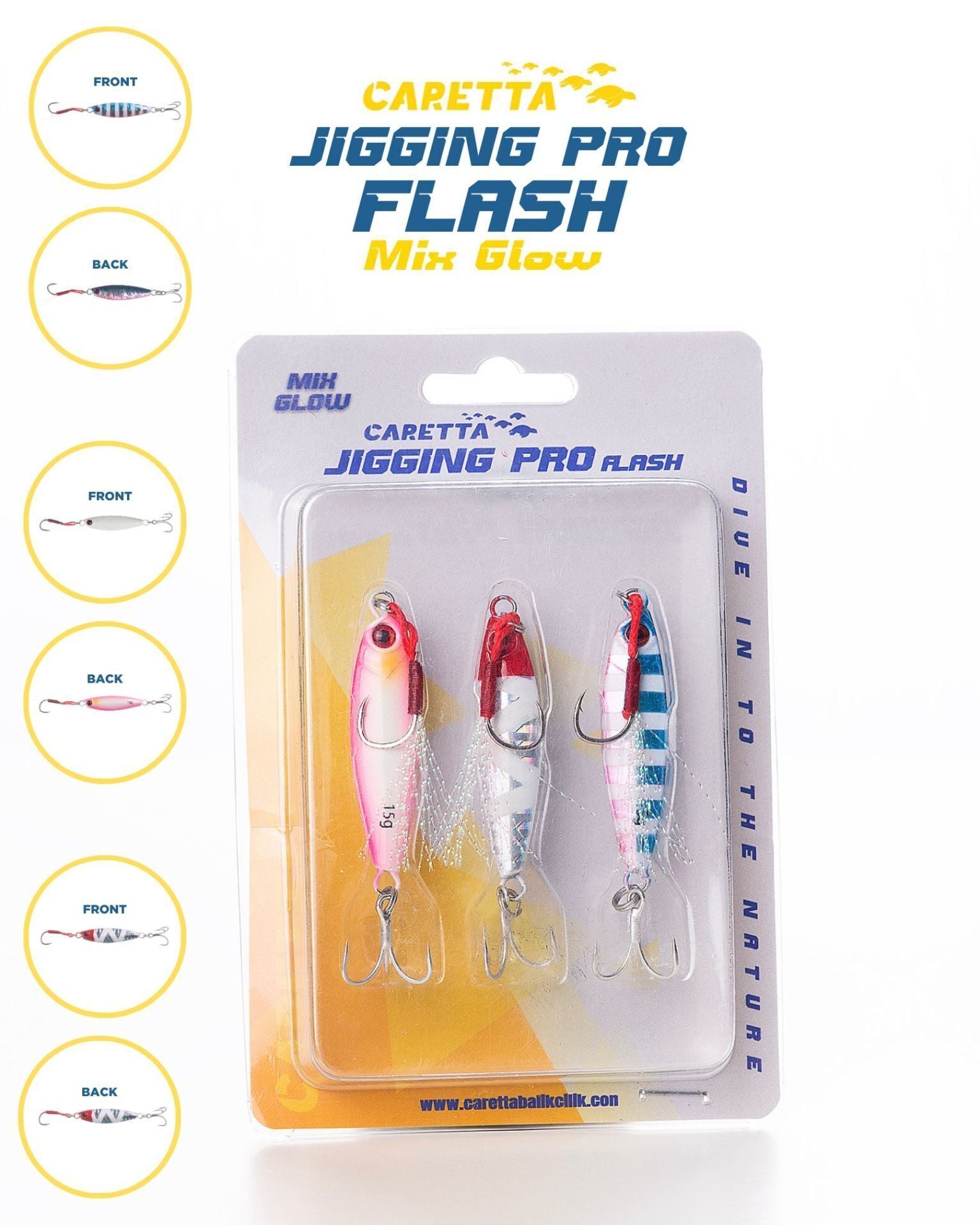 Caretta Jigging Pro Flash Jig Yem 10 GR