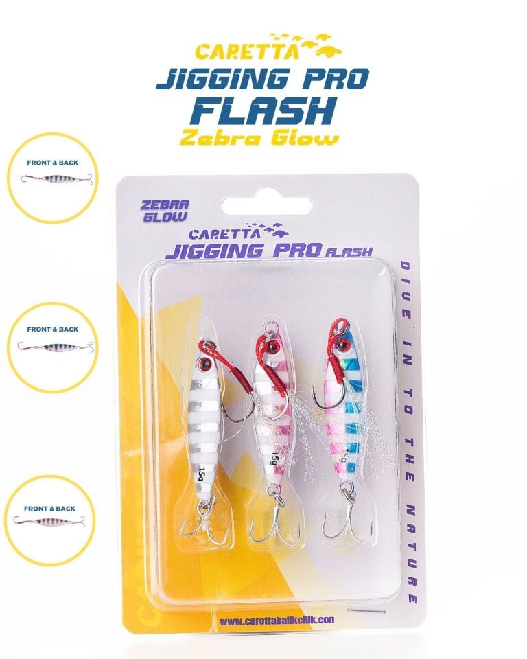 Caretta Jigging Pro Flash Jig Yem 10 GR
