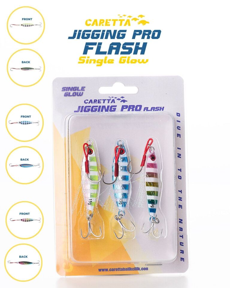 Caretta Jigging Pro Flash Jig Yem 10 GR
