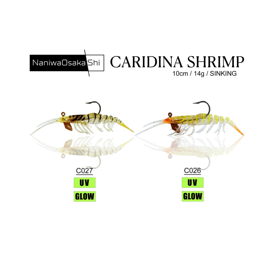 NaniwaOsakaShi Caridina Shrimp 10 cm 14 gr Silikon Karides