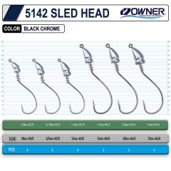 Owner 5142 Sled Head İğne Jighead