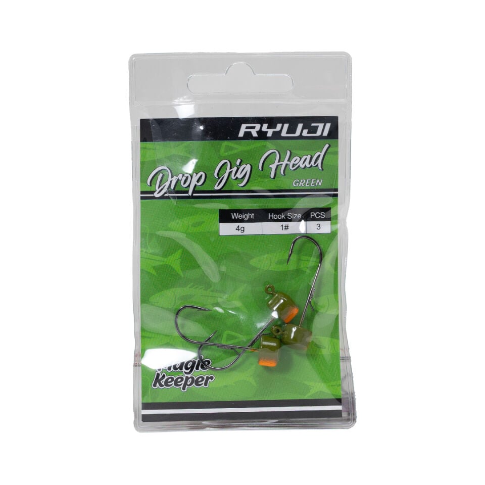 Ryuji Drop Green Jighead