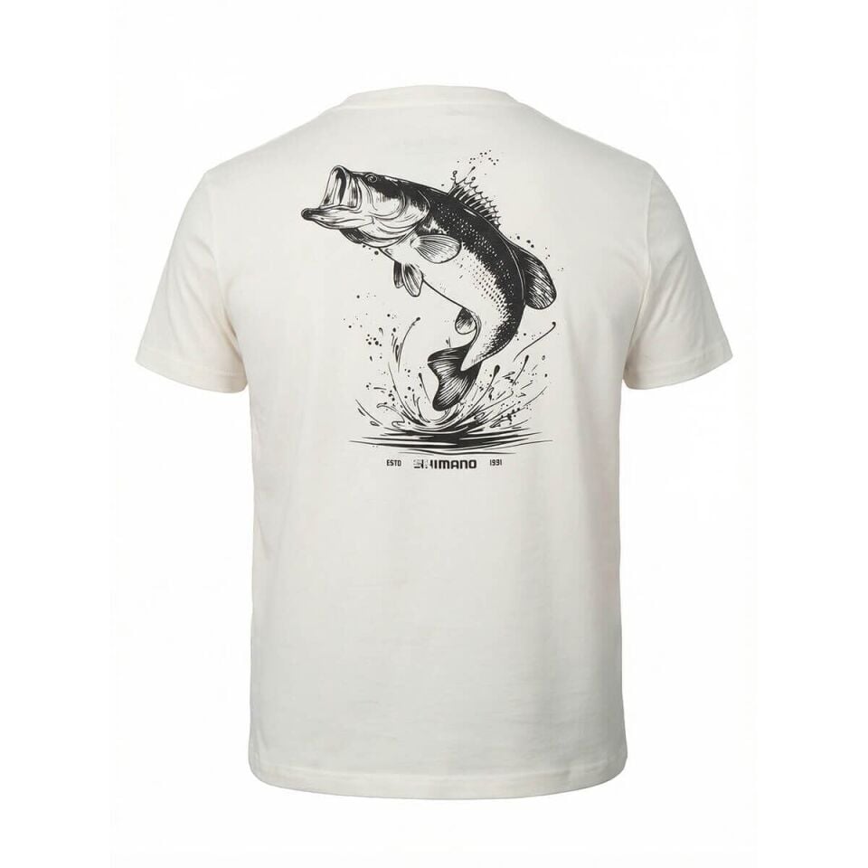 Shimano Ecru Seabass (Levrek) T-Shirt