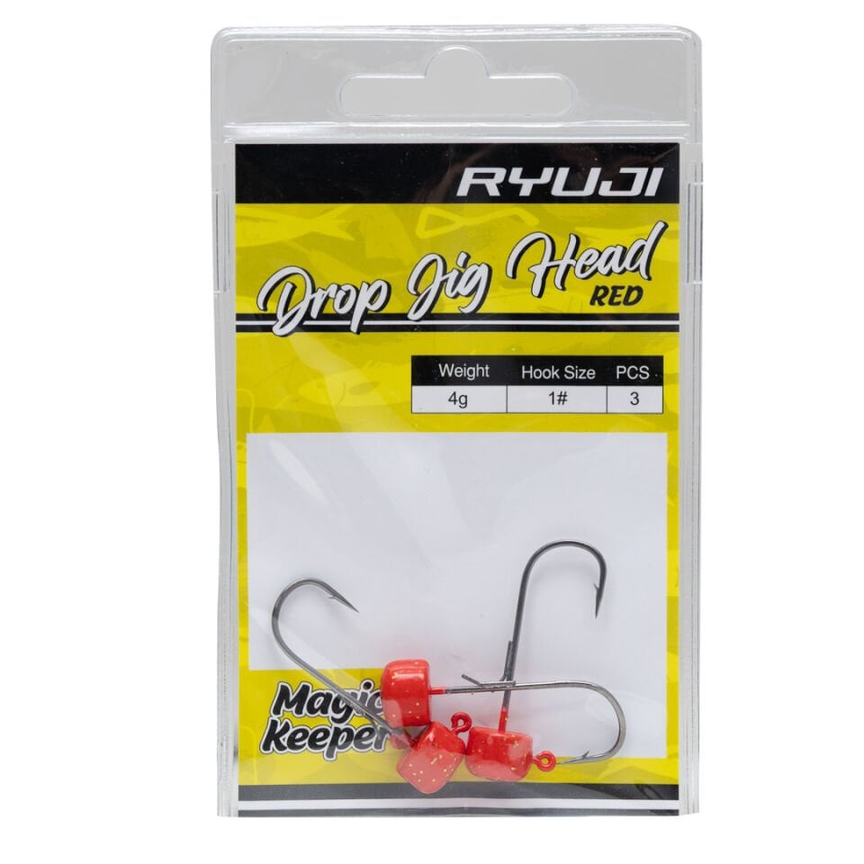 Ryuji Drop Red UV Jighead
