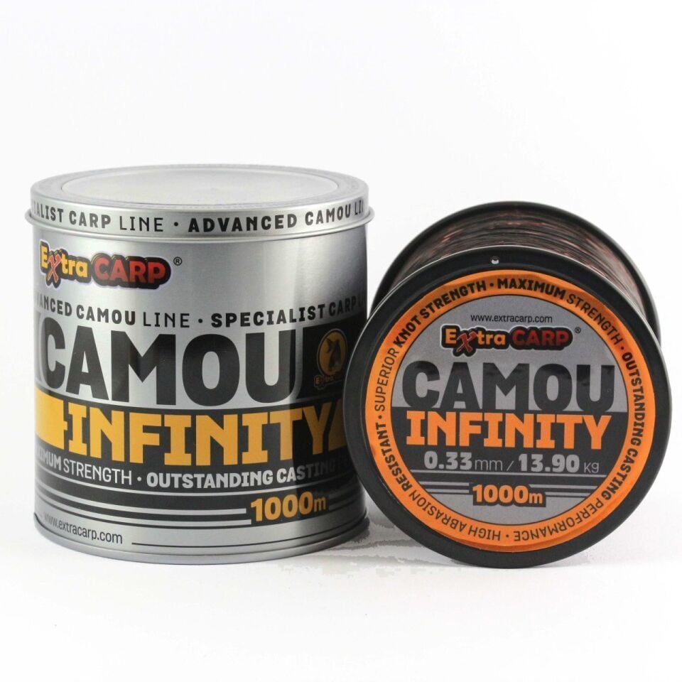 Extra Carp Camou İternity 1000 Metre Kamuflajlı Misina