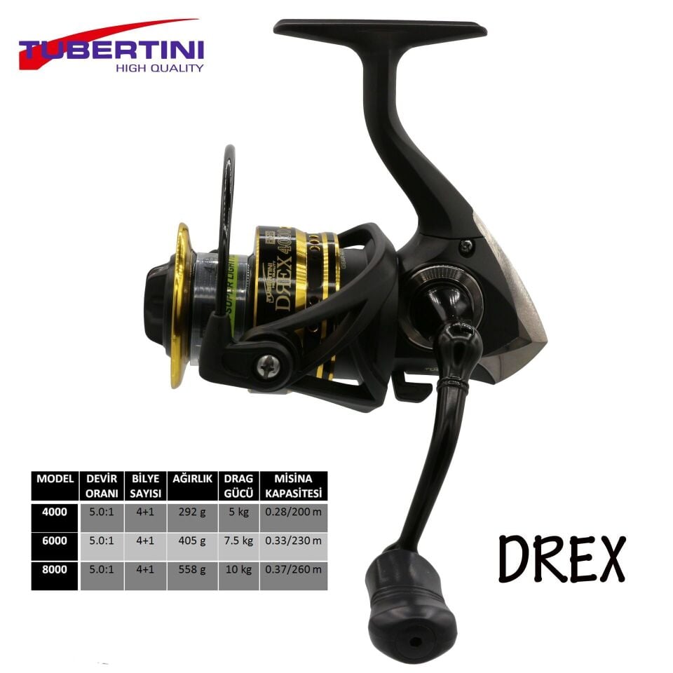 TUBERTINI Drex 6000 4+1BB Spin Olta Makinesi