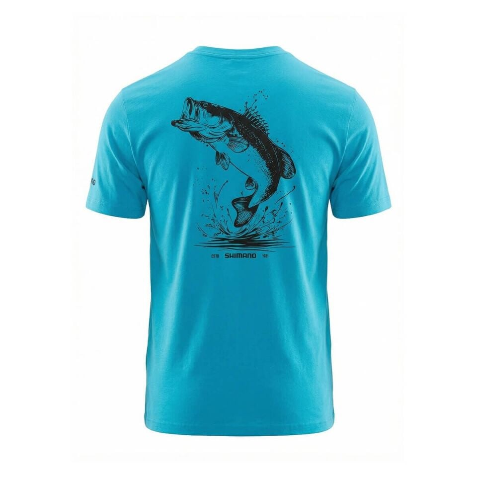 Shimano Blue Seabass (Levrek) T-Shirt