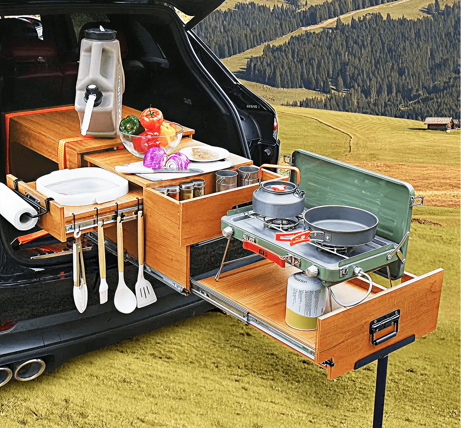 Araç içi Profesyonel <br>Kamp Ekipmanları